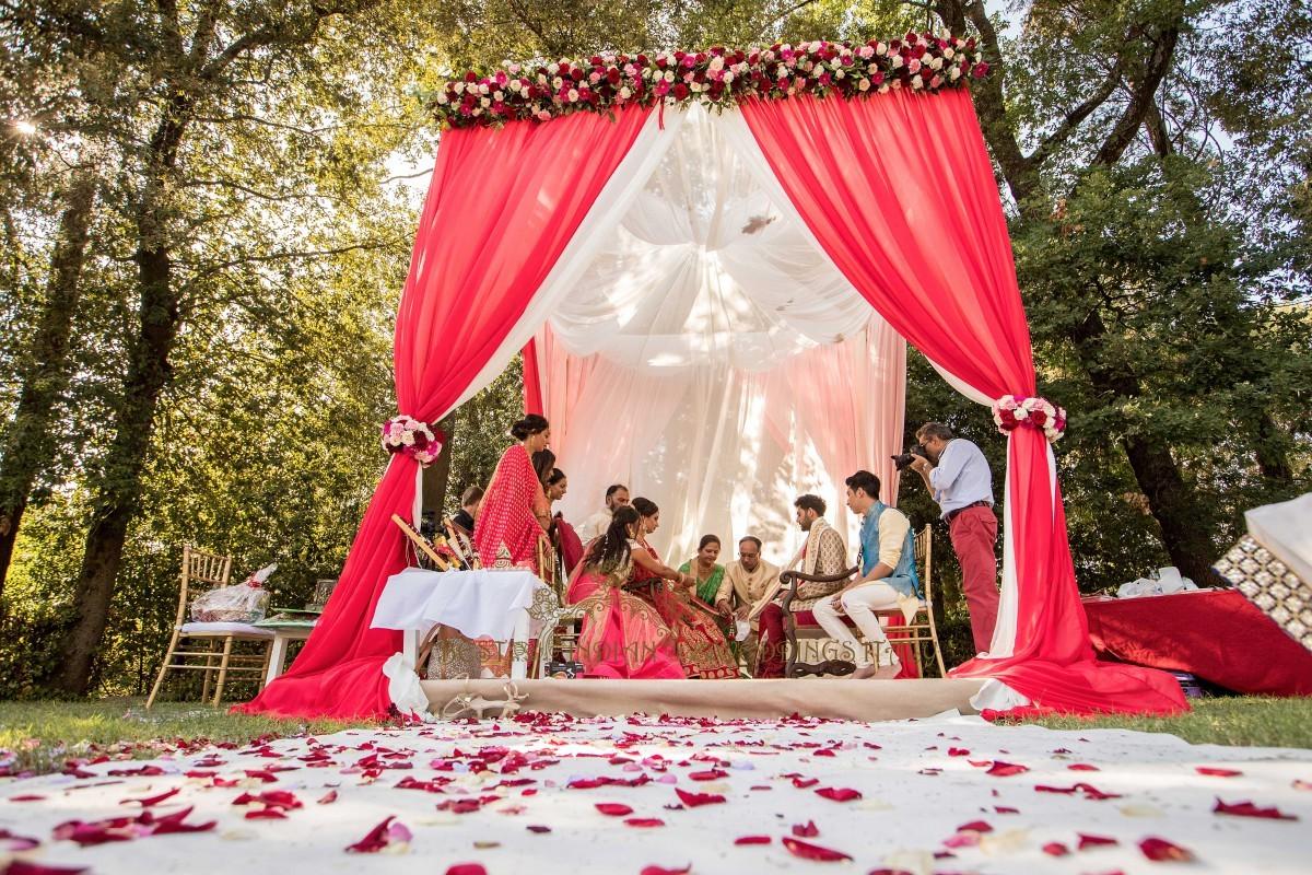 Hindu wedding in Italy 03 - Gorgeous 3-day Indian Wedding celebrations in a Tuscan Villa