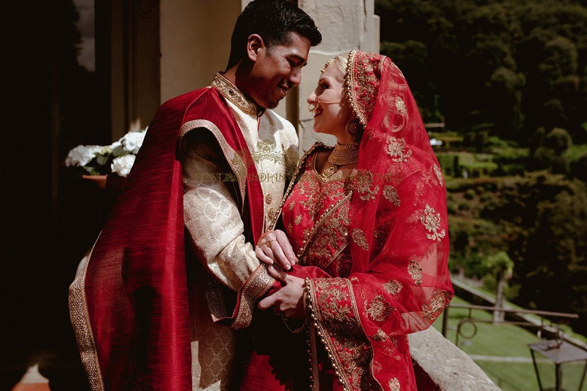 hindu wedding in italy 31 - Intimate indoor Hindu wedding in Florence