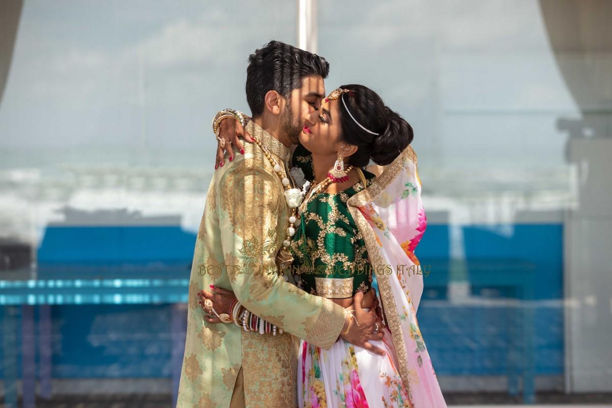 hindu wedding italy 33 - Romantic Indian beach wedding in Paestum, Italy