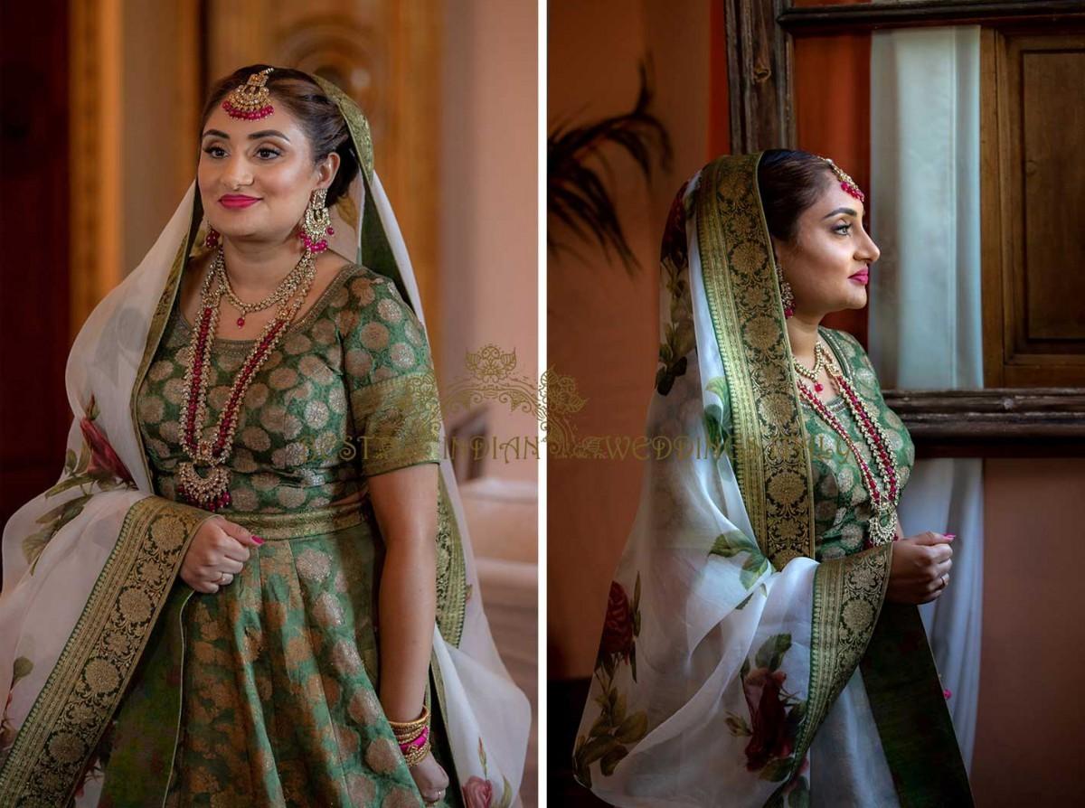 hindu wedding in Tuscany 04 - Intimate Hindu wedding in Italy in white and green