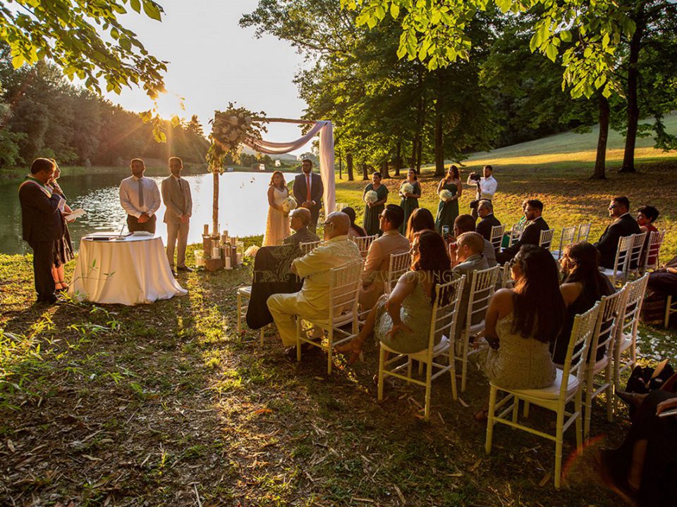 symbolic wedding in tuscany 960x720 - Romantic sunset civil wedding ceremony in Tuscany