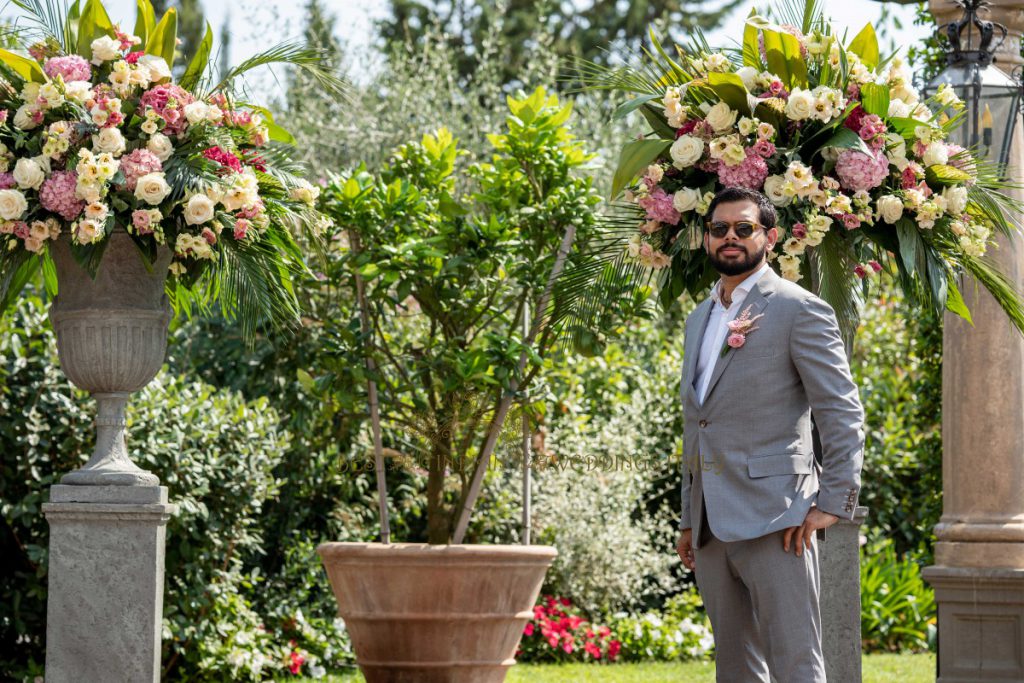 Glamorous legal wedding in Tuscany civil wedding italy indian groom 1024x683 - Glamorous legal wedding in Tuscany