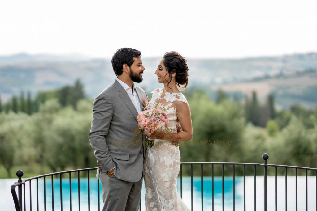 Glamorous legal wedding in Tuscany civil wedding italy sikh couple 1 1024x683 - Glamorous legal wedding in Tuscany