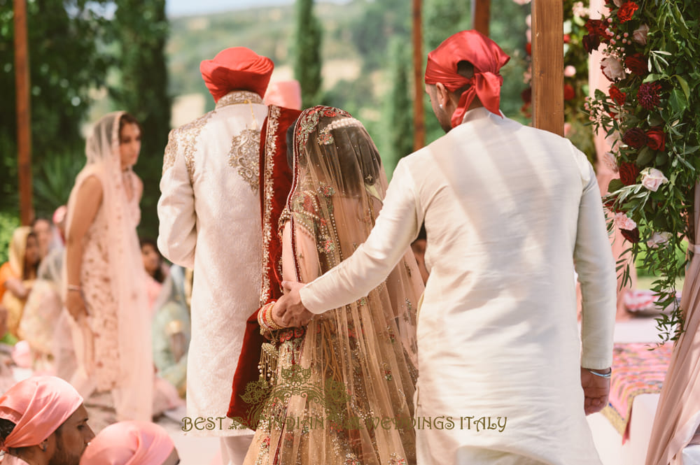 anand karaj italy - Classy Sikh wedding in an elegant Villa in Tuscany