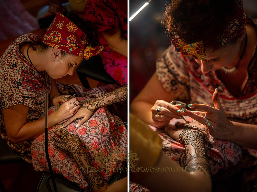 professional henna artist italy - Traditional Sikh wedding in Gurdwara in Northern Italy