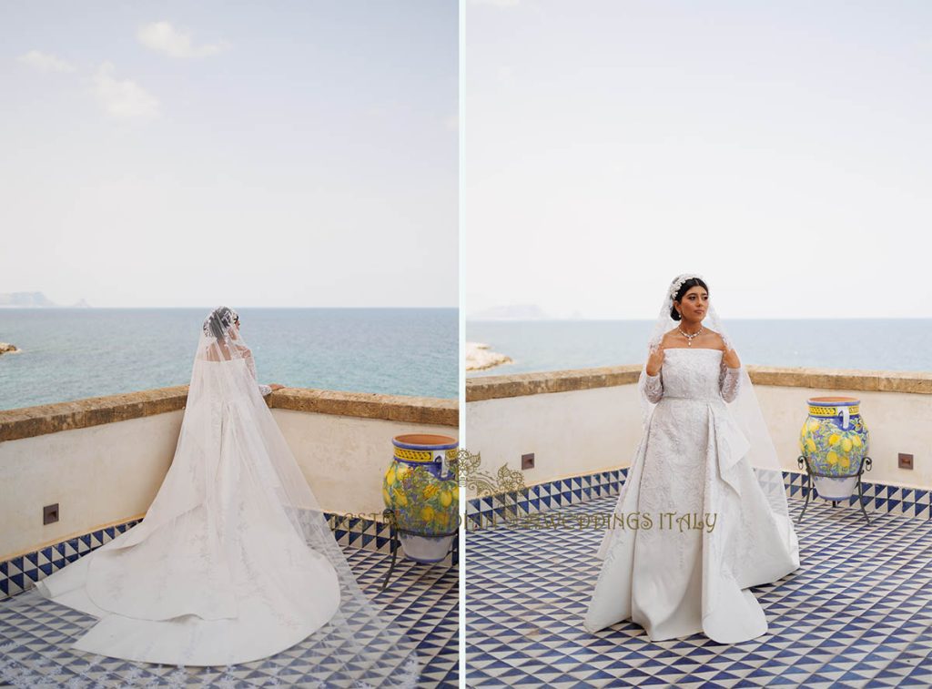 civil wedding in castle italy 1024x757 - Luxury wedding in a seaside castle in Italy