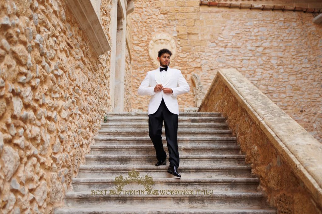 muslim groom italy 1024x683 - Luxury wedding in a seaside castle in Italy