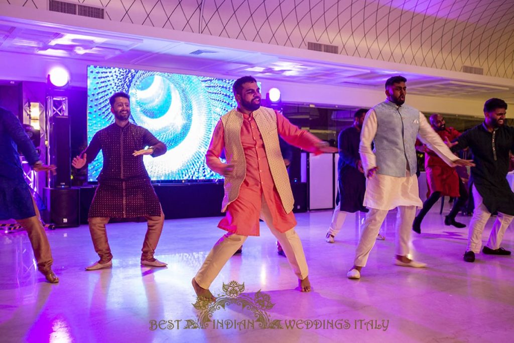 indian bollywood performance italy 1024x683 - Sikh pre-wedding events in a stunning resort in Italy