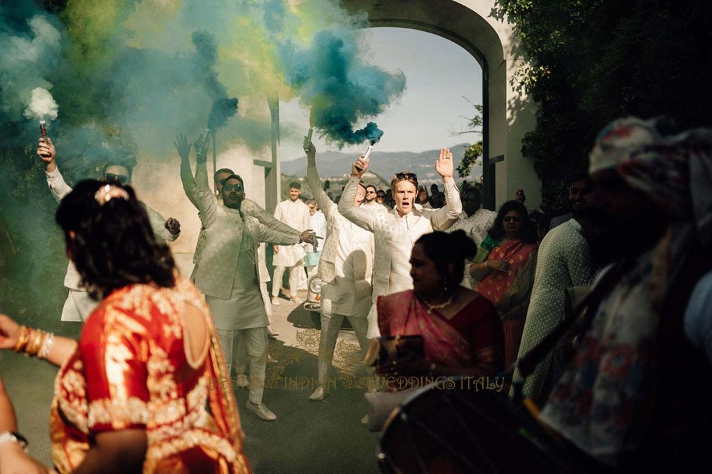 baraat hindu wedding tuscany 1024x683 - Gorgeous Hindu wedding celebrations in Tuscany