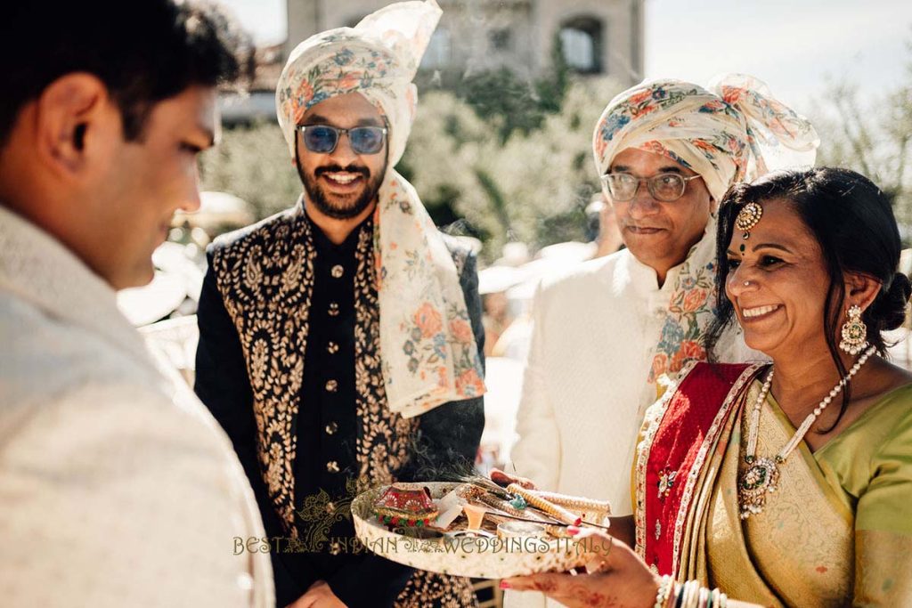 hindu groom wedding tuscany 1024x683 - Gorgeous Hindu wedding celebrations in Tuscany