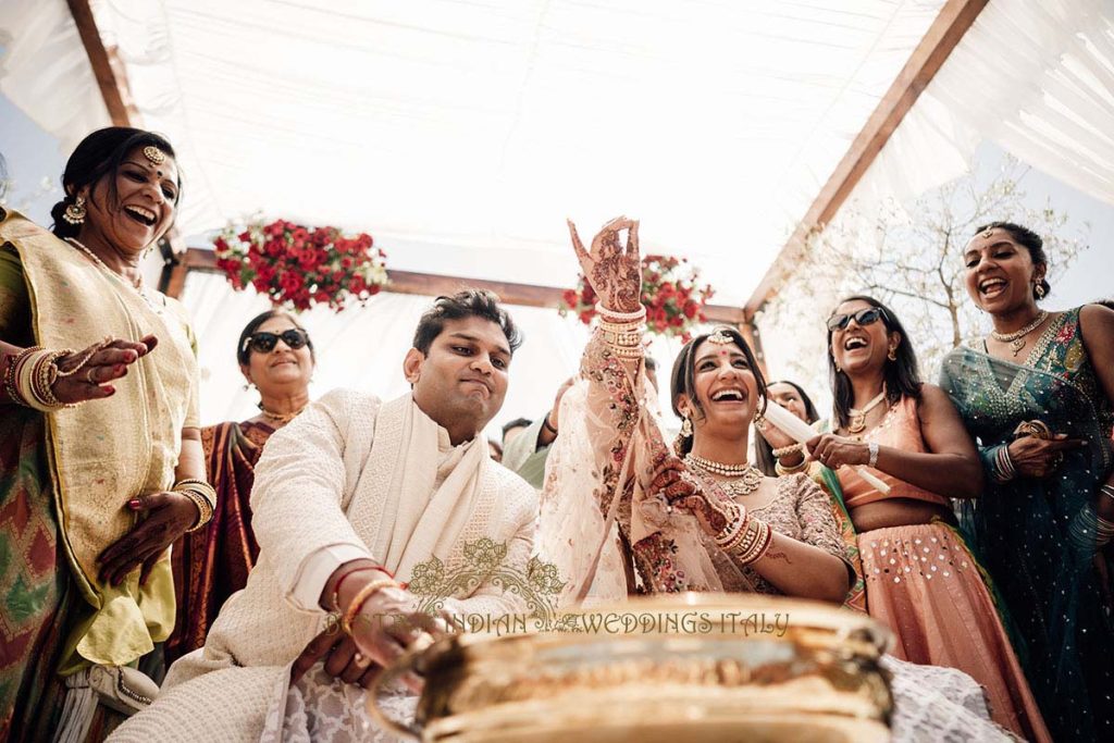 koda kodi games hindu wedding italy 1024x683 - Gorgeous Hindu wedding celebrations in Tuscany