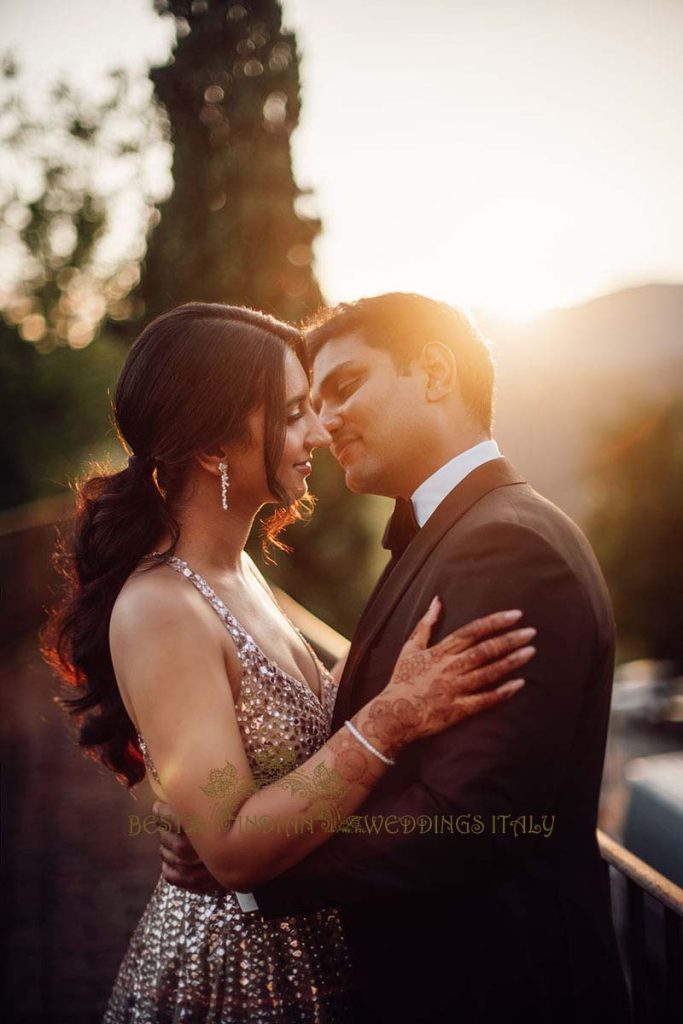 sunset photoshoot romantic spot tuscany 683x1024 - Gorgeous Hindu wedding celebrations in Tuscany