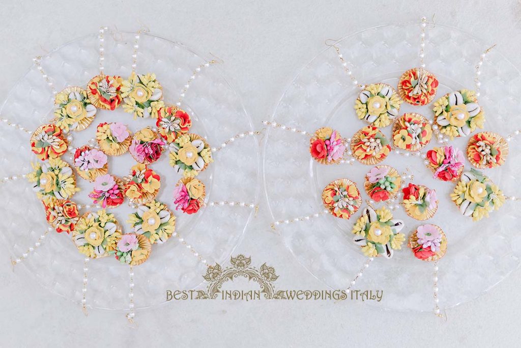 haldi jewels 1024x683 - Exclusive Sikh Pre-Wedding Celebrations in Rome: A Luxurious Multi-Venue Experience