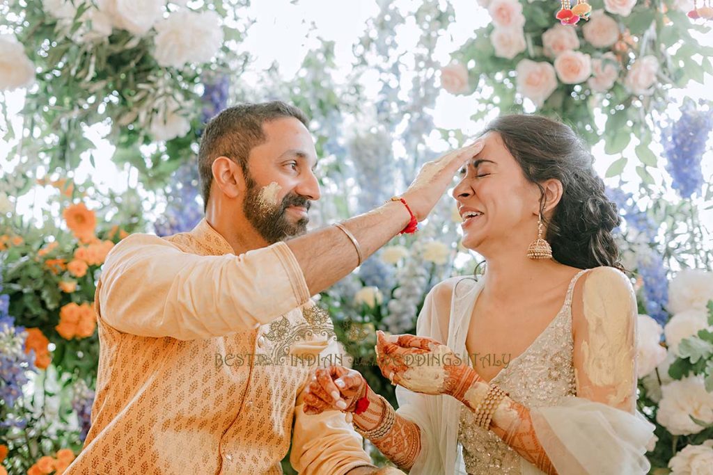 sikh couple tender moments 1024x683 - Exclusive Sikh Pre-Wedding Celebrations in Rome: A Luxurious Multi-Venue Experience
