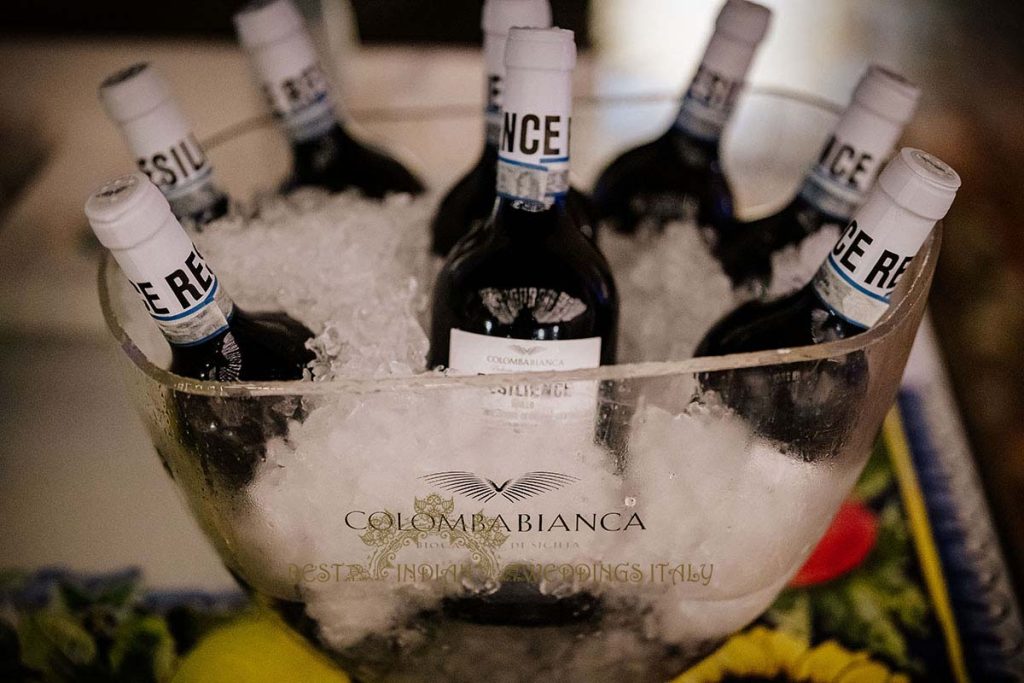 italian wine wedding reception 1024x683 - A Cross-Cultural Fairytale in Sicily: A South-Indian Wedding Celebration Overlooking the Sea