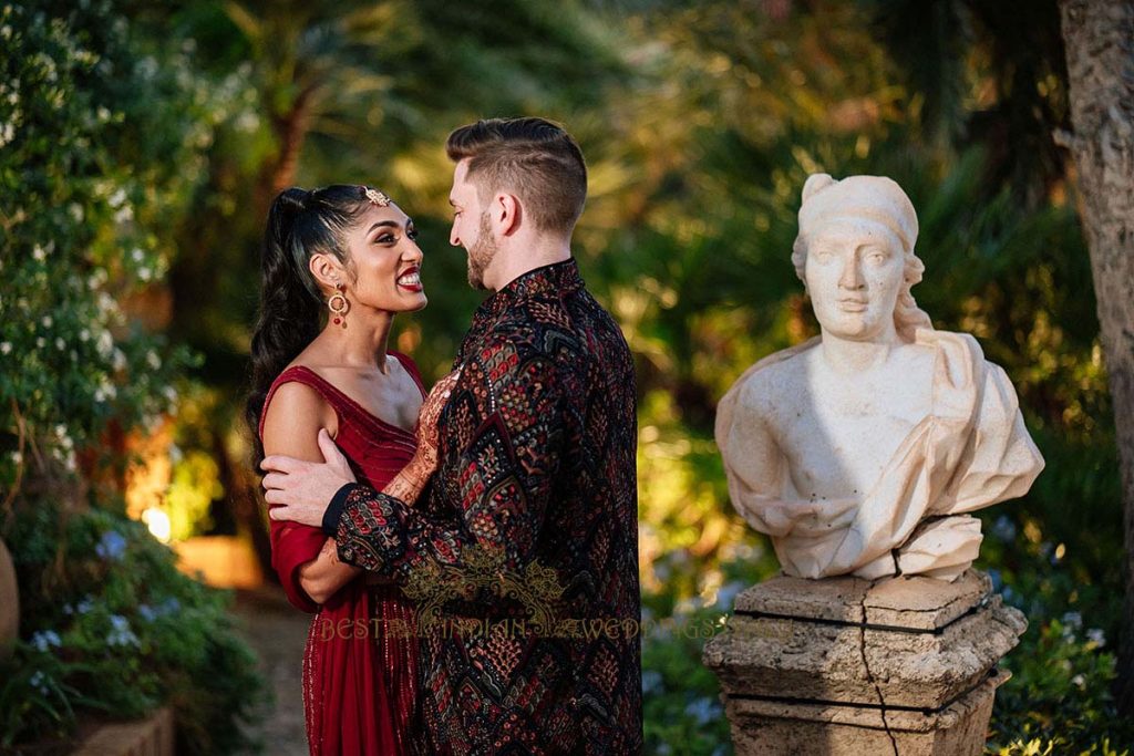 romantic pre wedding photoshoot italy 1024x683 - A Cross-Cultural Fairytale in Sicily: A South-Indian Wedding Celebration Overlooking the Sea