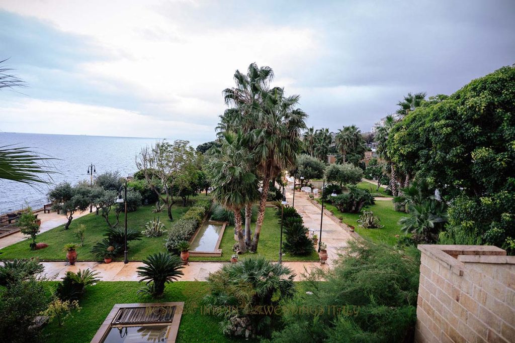 seaview garden wedding venue sicily 1024x683 - A Cross-Cultural Fairytale in Sicily: A South-Indian Wedding Celebration Overlooking the Sea