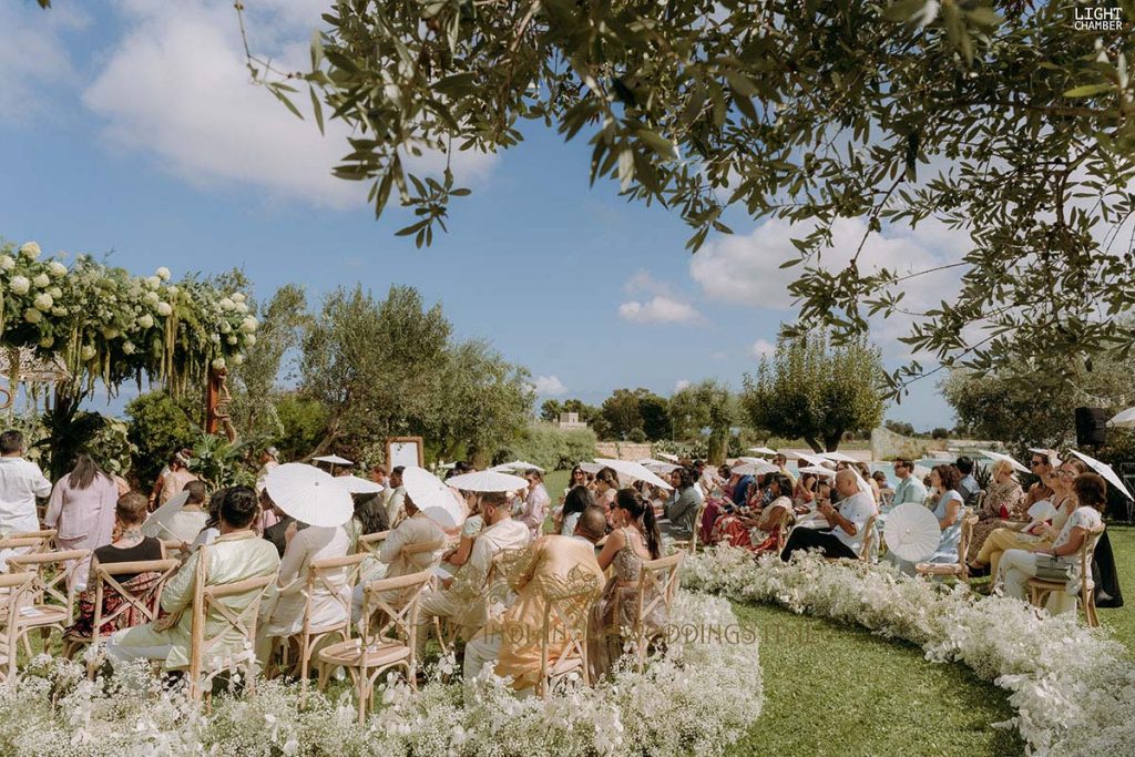 countryside indian wedding italy 1024x683 - Enchanting Indian Wedding in Puglia with A Unique Mandap Design