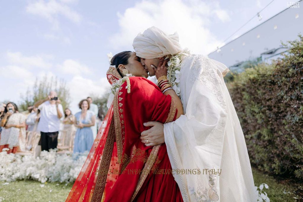 indian marriage puglia italy 1024x683 - Enchanting Indian Wedding in Puglia with A Unique Mandap Design