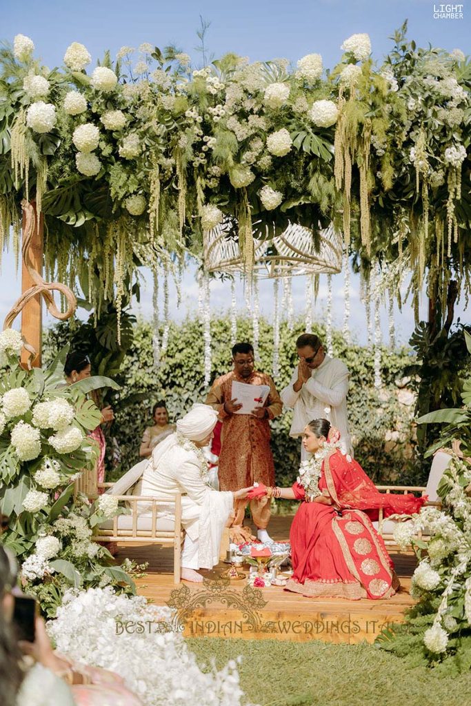 luxury indian wedding puglia 683x1024 - Enchanting Indian Wedding in Puglia with A Unique Mandap Design