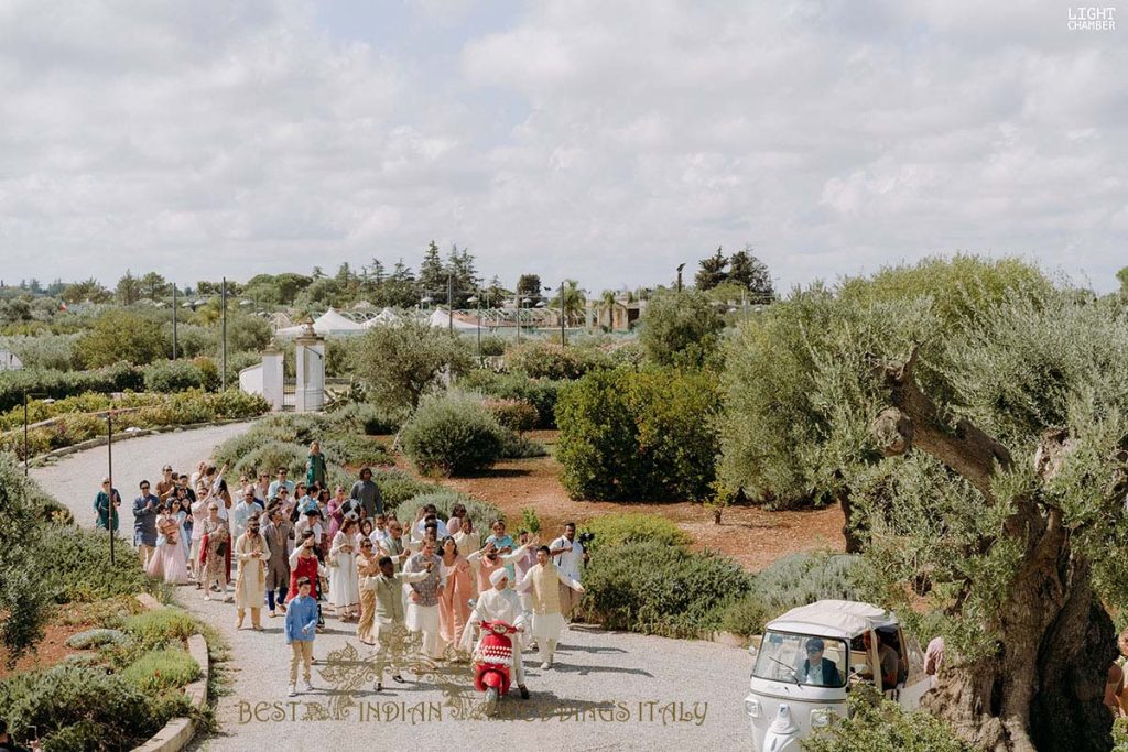 masseria indian wedding puglia 1024x683 - Enchanting Indian Wedding in Puglia with A Unique Mandap Design