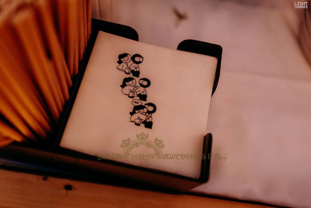 personalized wedding gifts 1024x683 - Enchanting Indian Wedding in Puglia with A Unique Mandap Design