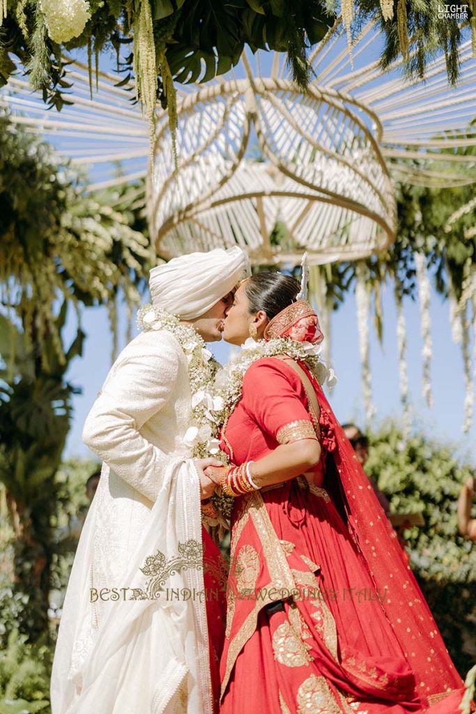 romantic wedding photo italy 683x1024 - Enchanting Indian Wedding in Puglia with A Unique Mandap Design
