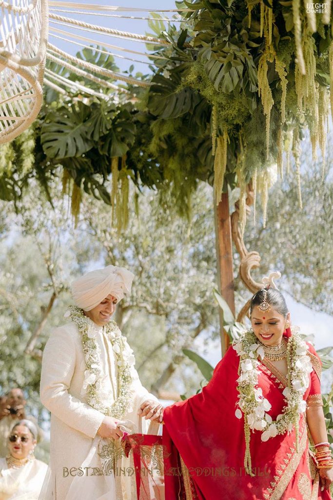 top level indian wedding ceremony 683x1024 - Enchanting Indian Wedding in Puglia with A Unique Mandap Design