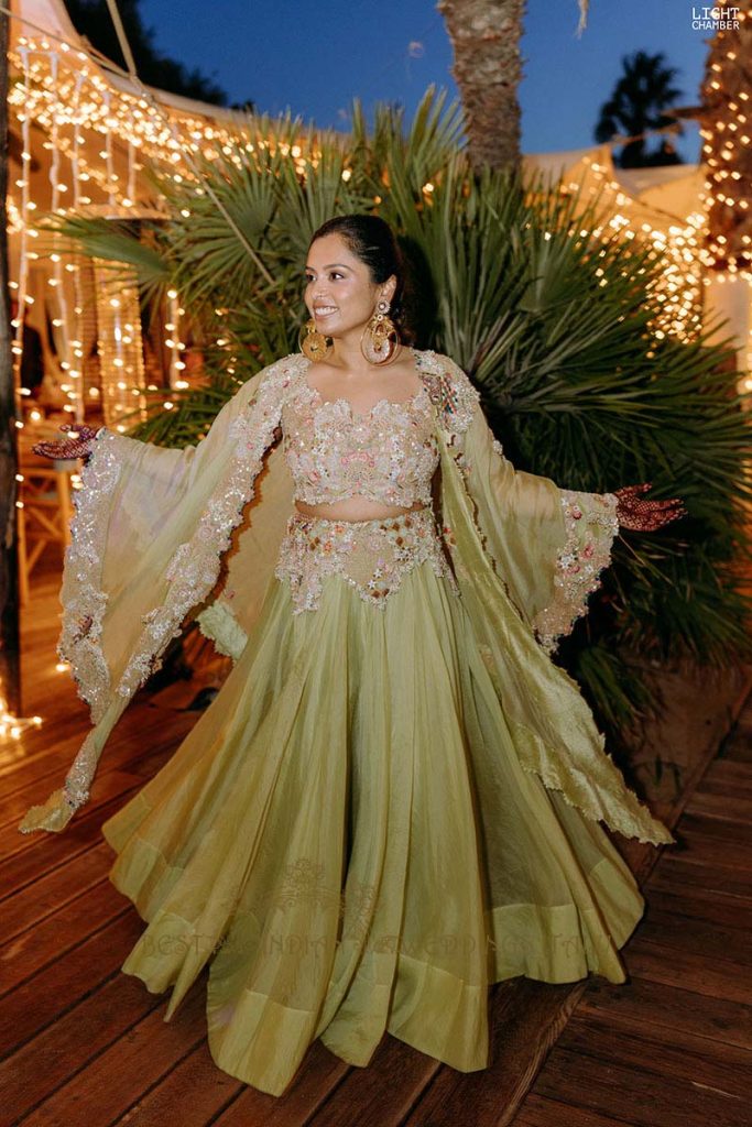 couture bridal gown indian designer 683x1024 - Radiant Indian-Persian Wedding in Puglia: Iconic Venues and Cultural Fusion