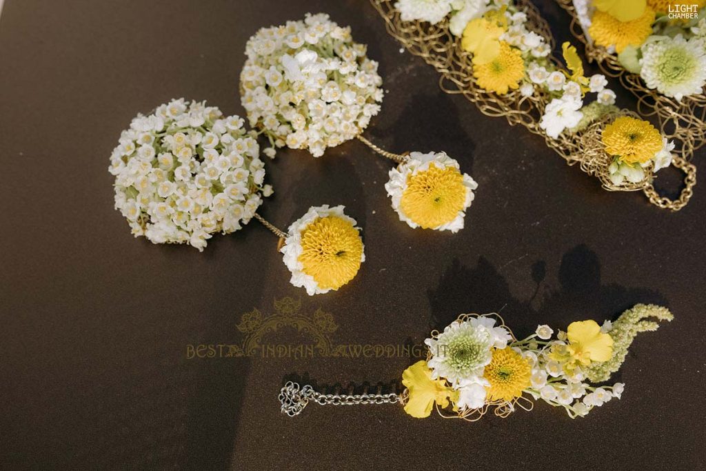 hand made floral jewellery 1024x683 - Radiant Indian-Persian Wedding in Puglia: Iconic Venues and Cultural Fusion
