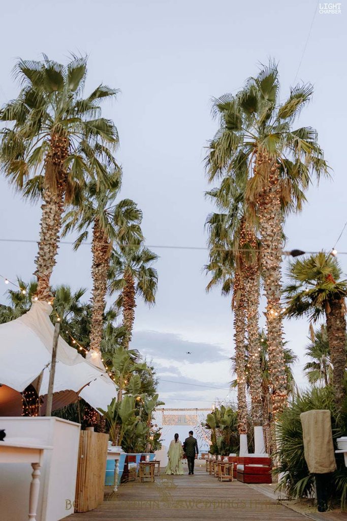 italian beach club wedding puglia 683x1024 - Radiant Indian-Persian Wedding in Puglia: Iconic Venues and Cultural Fusion