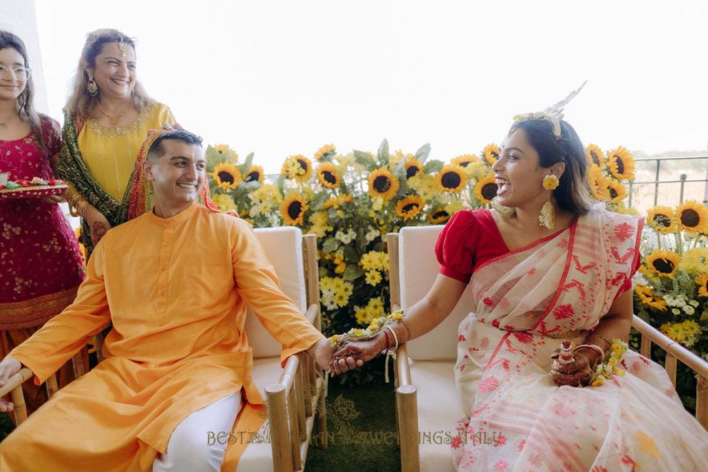 pithi indian pre wedding event puglia 1024x683 - Radiant Indian-Persian Wedding in Puglia: Iconic Venues and Cultural Fusion