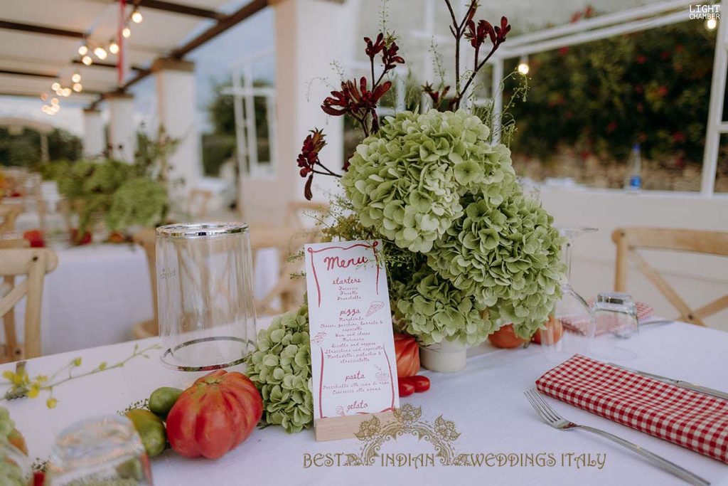 unique floral decoration italy 1024x683 - Radiant Indian-Persian Wedding in Puglia: Iconic Venues and Cultural Fusion
