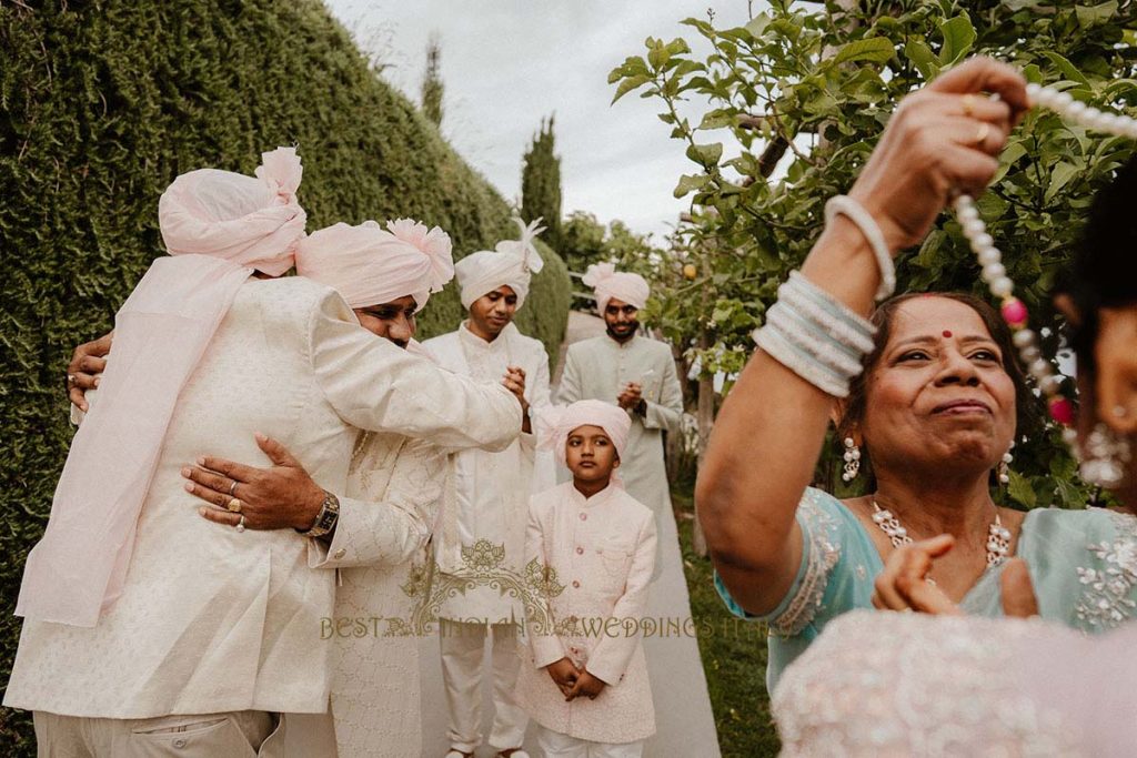 baraat celebration 1024x683 - Intimate Micro Wedding on the Amalfi Coast: Pratiksha &amp; Amit's Fairy Tale