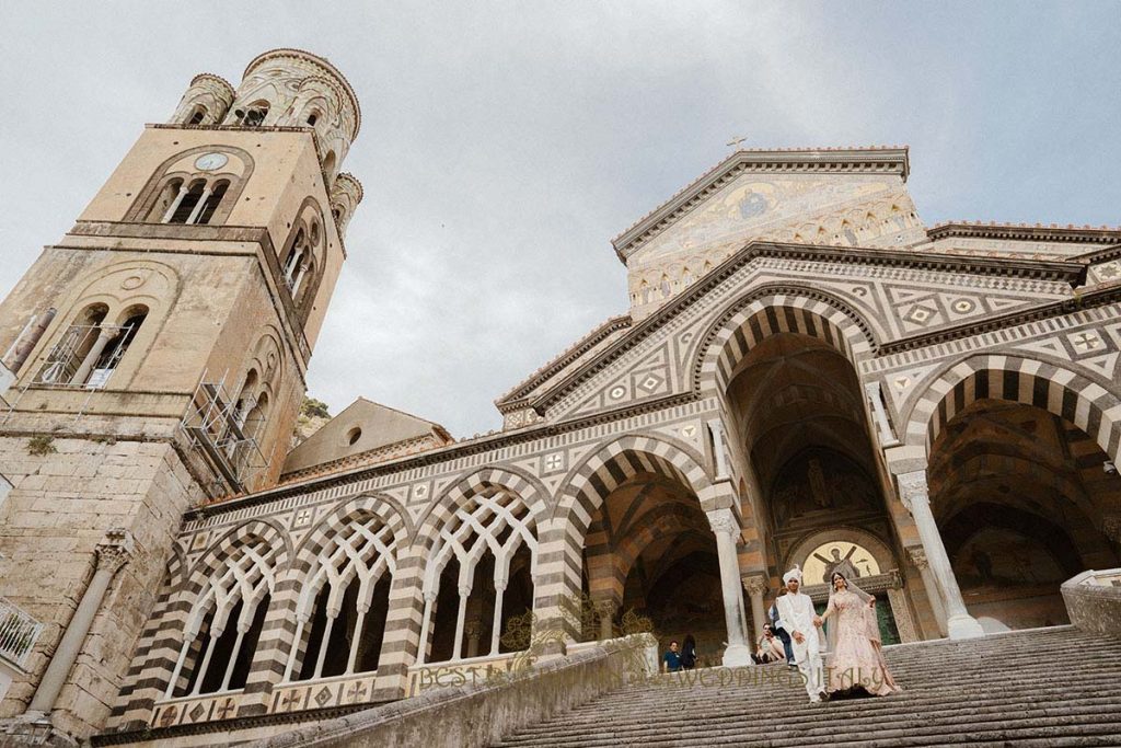 romantic portrait amalfi 1024x683 - Intimate Micro Wedding on the Amalfi Coast: Pratiksha &amp; Amit's Fairy Tale